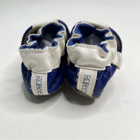 Robeez Brown Football Baseball Sporty Leather Soft Soles Baby Shoes BUNDLE OF 3 - Picture 8 of 13